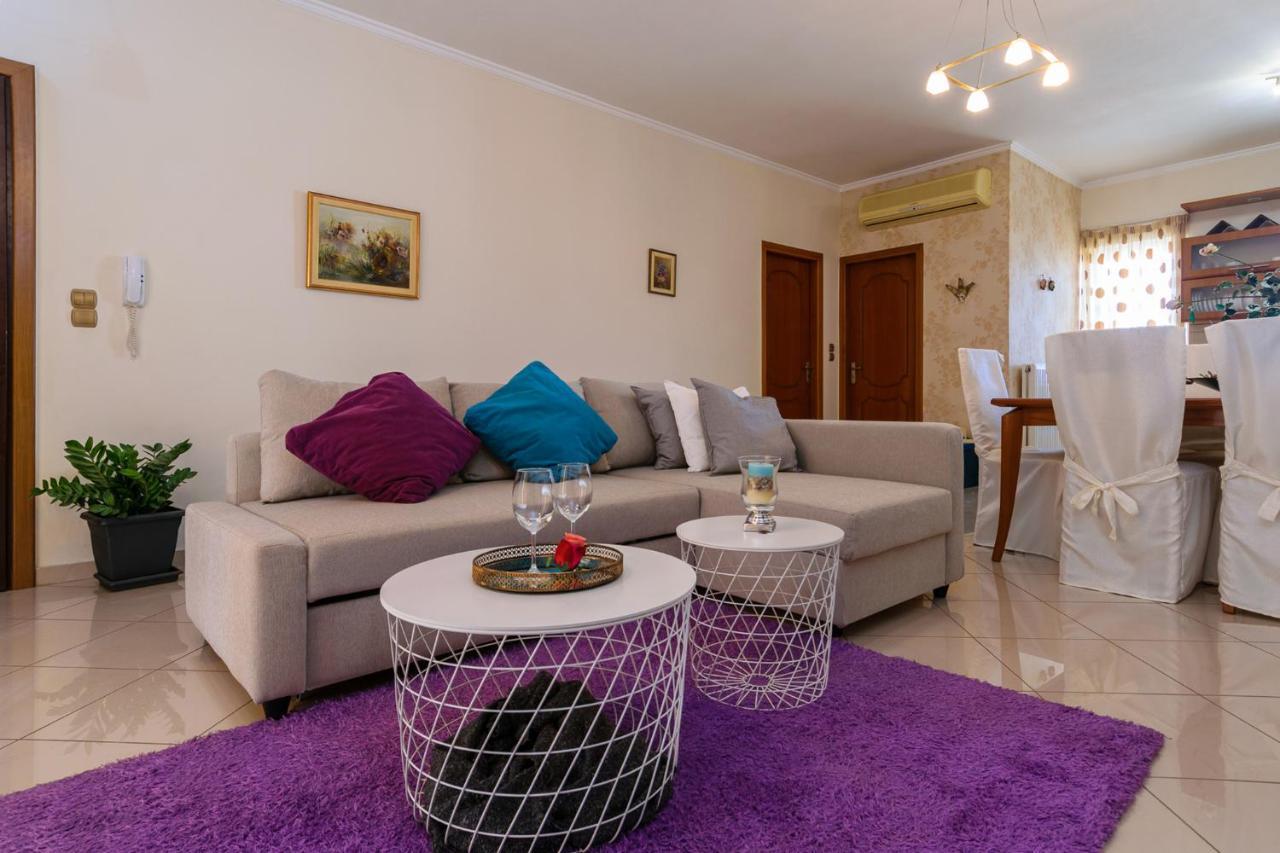 Central Penthouse In Quiet Neighborhood Near Sandy Beach La Canea Esterno foto