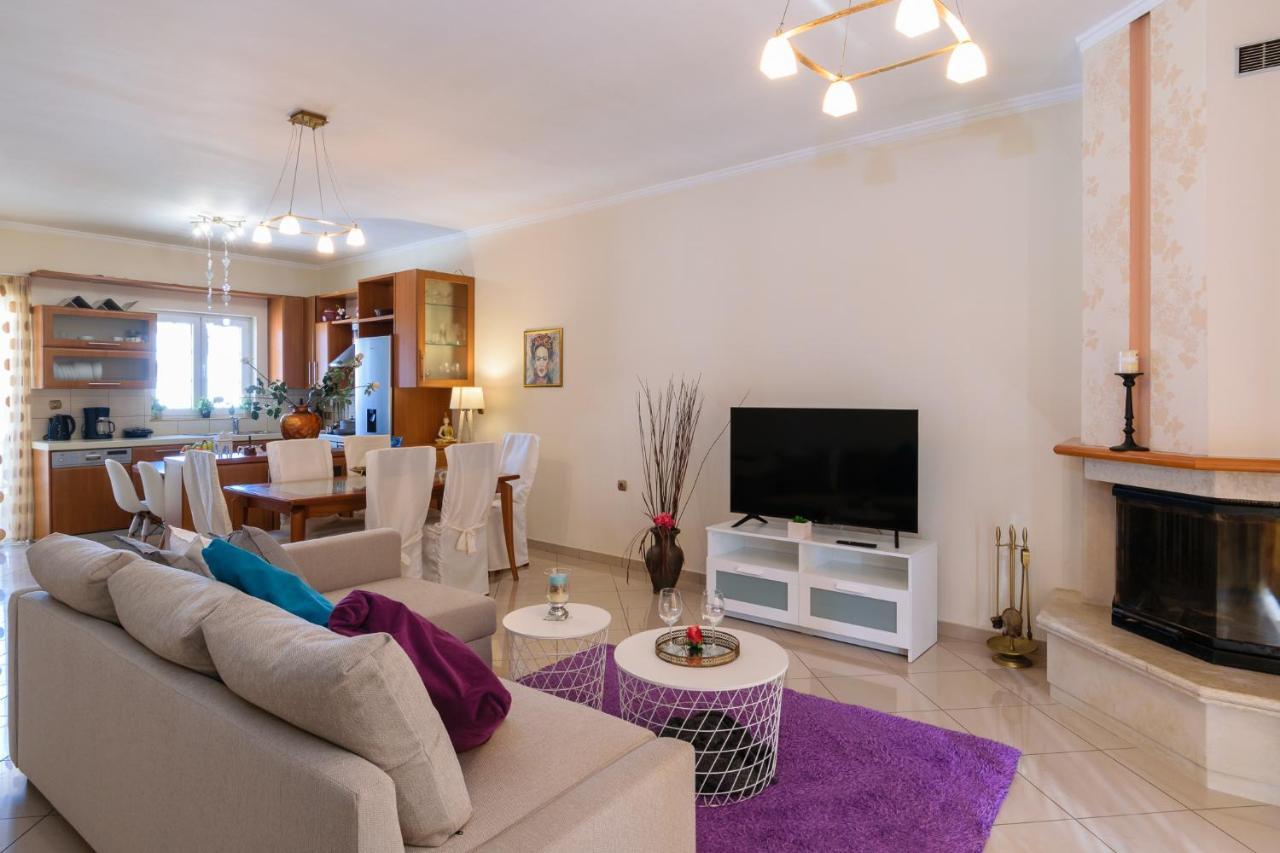 Central Penthouse In Quiet Neighborhood Near Sandy Beach La Canea Esterno foto
